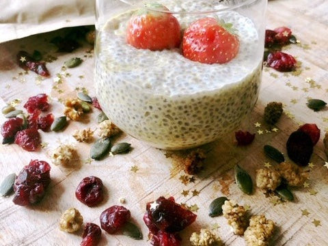 Vanille-Protein-Chia-Pudding