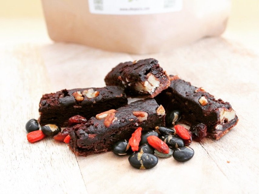 Zwarte bonen brownies – recept