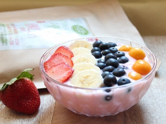 Lente smoothie bowl met aardbeien en banaan – recept