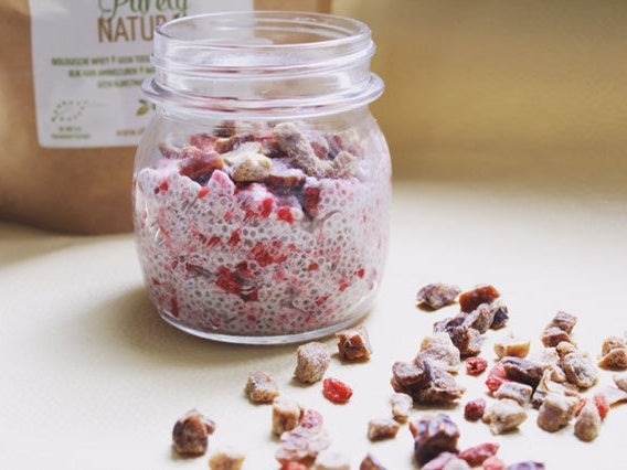 Chiapudding met gedroogd fruit – recept