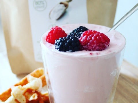 Lente smoothie bowl met soja yoghurt – recept