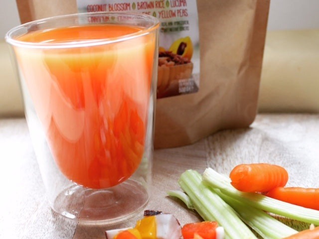 Oranje proteïne shake – recept