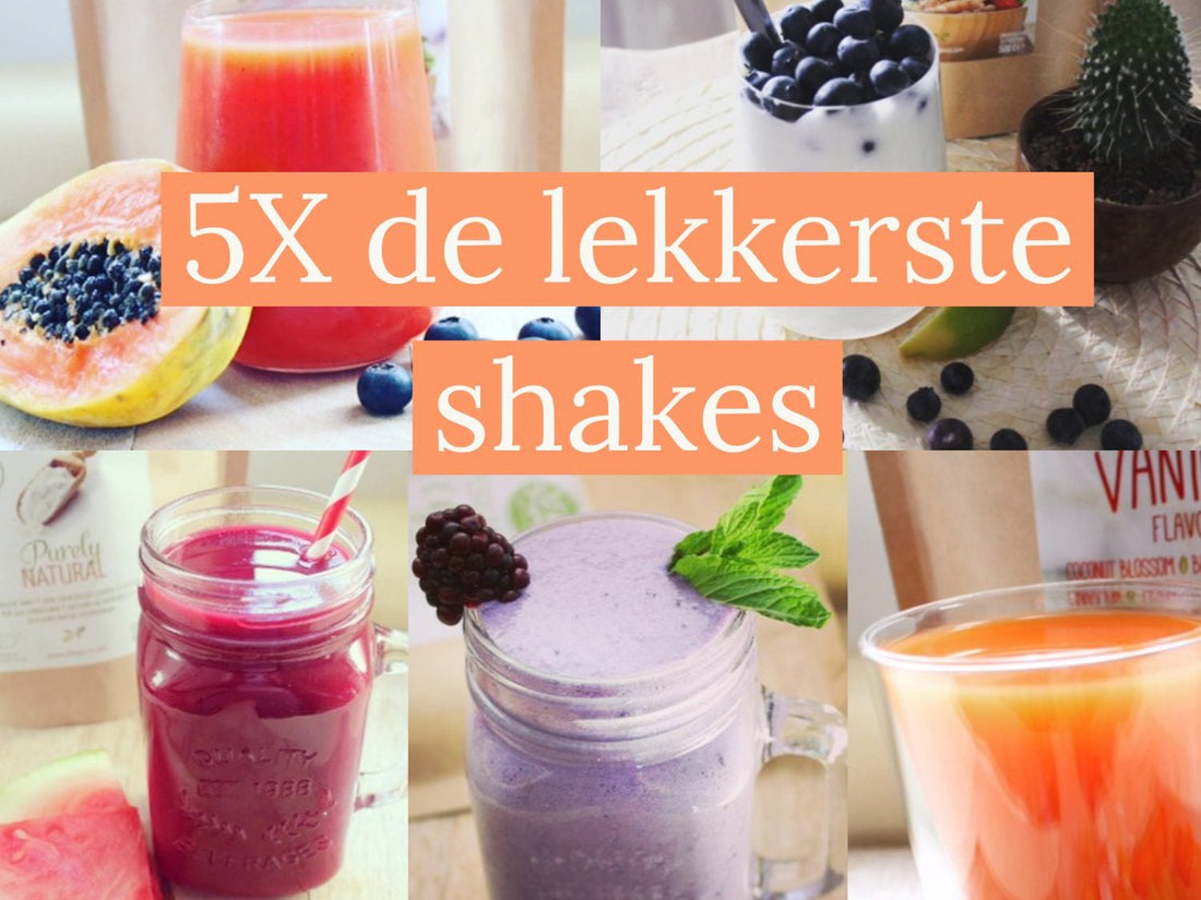 5 x de lekkerste lente shakes – recept