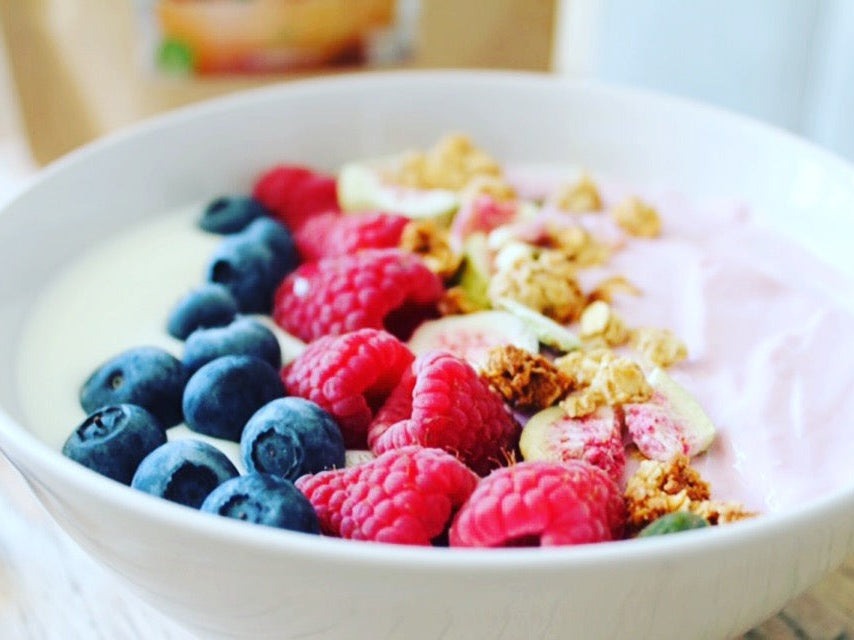 Zomerse frambozen smoothie bowl – recept