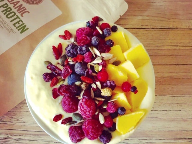 Mango smoothie bowl – recept