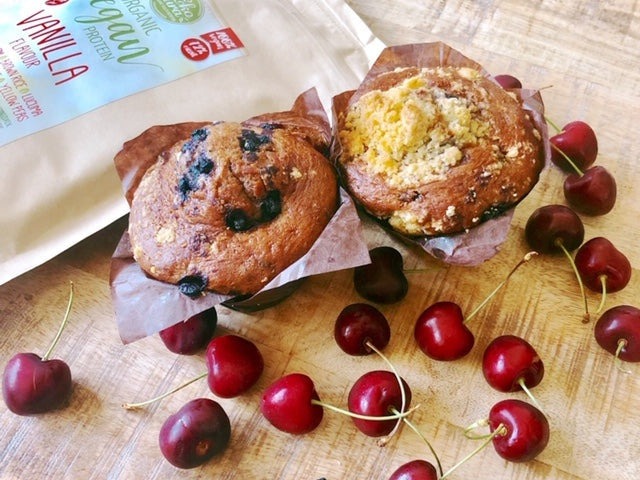 Kersen chocolade muffins – recept