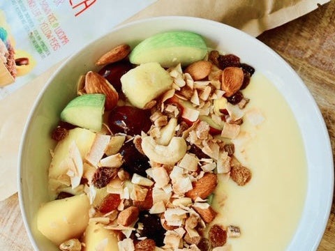 Vanille smoothie bowl – recept