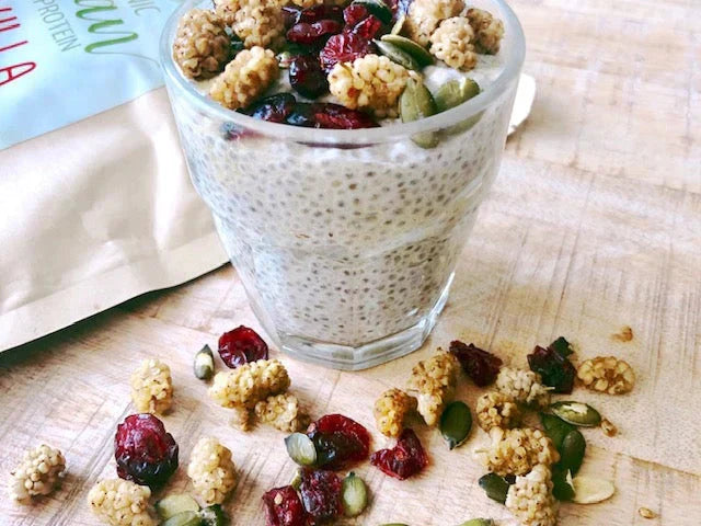 Proteine chiapudding – recept