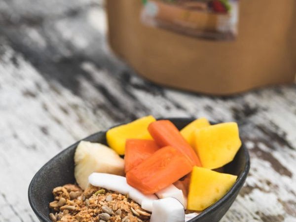Tropische Ekopura protein smoothie bowl – recept
