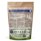 Achterkant verpakking Vegan Protein Blueberry Ekopura