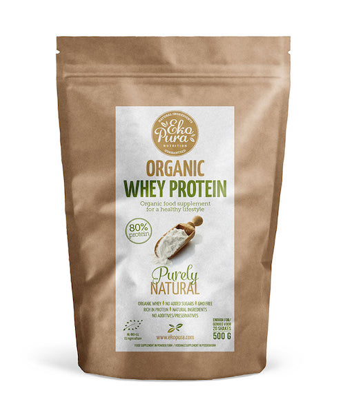 Ekopura organic whey protein natural