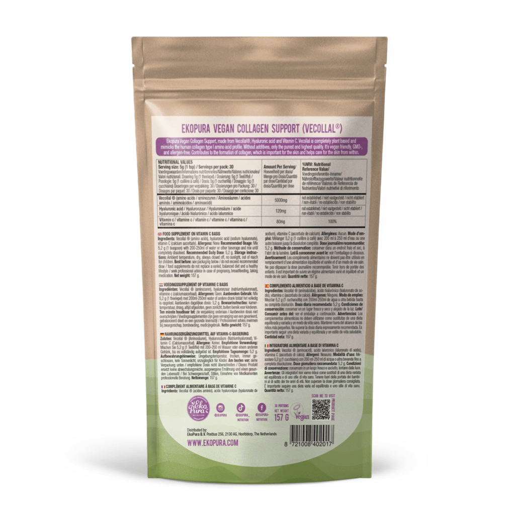 Veganes Kollagen Support