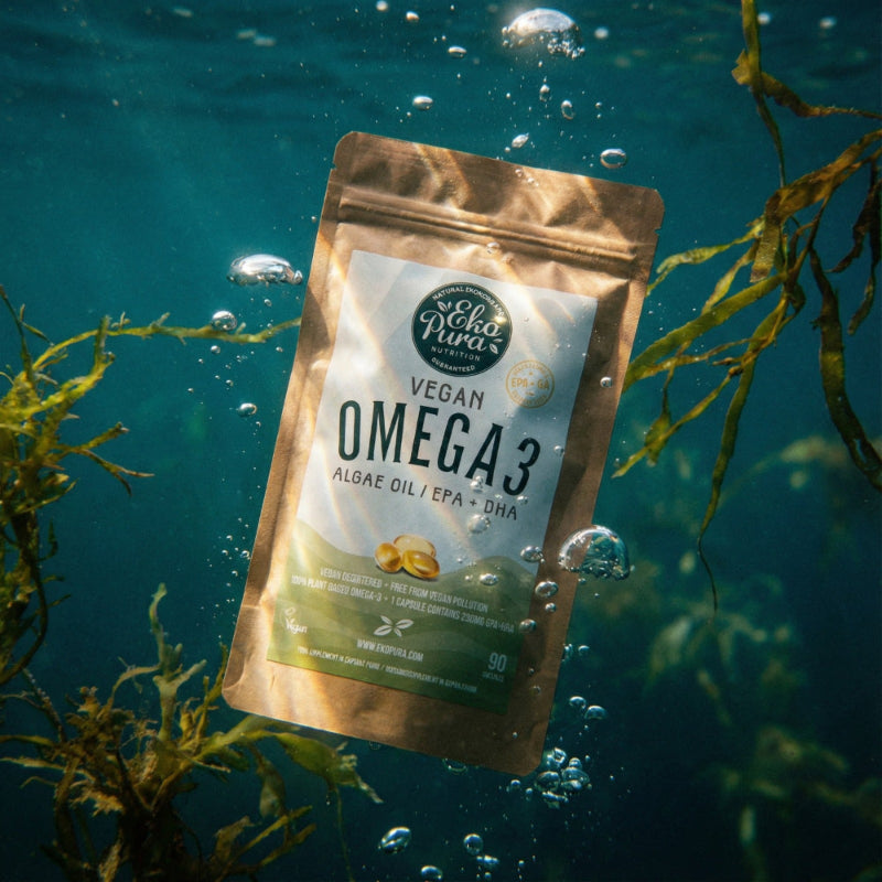 Omega-3 Algenolie DHA EPA | Vegan & Biologisch | Ekopura – Ekopura
