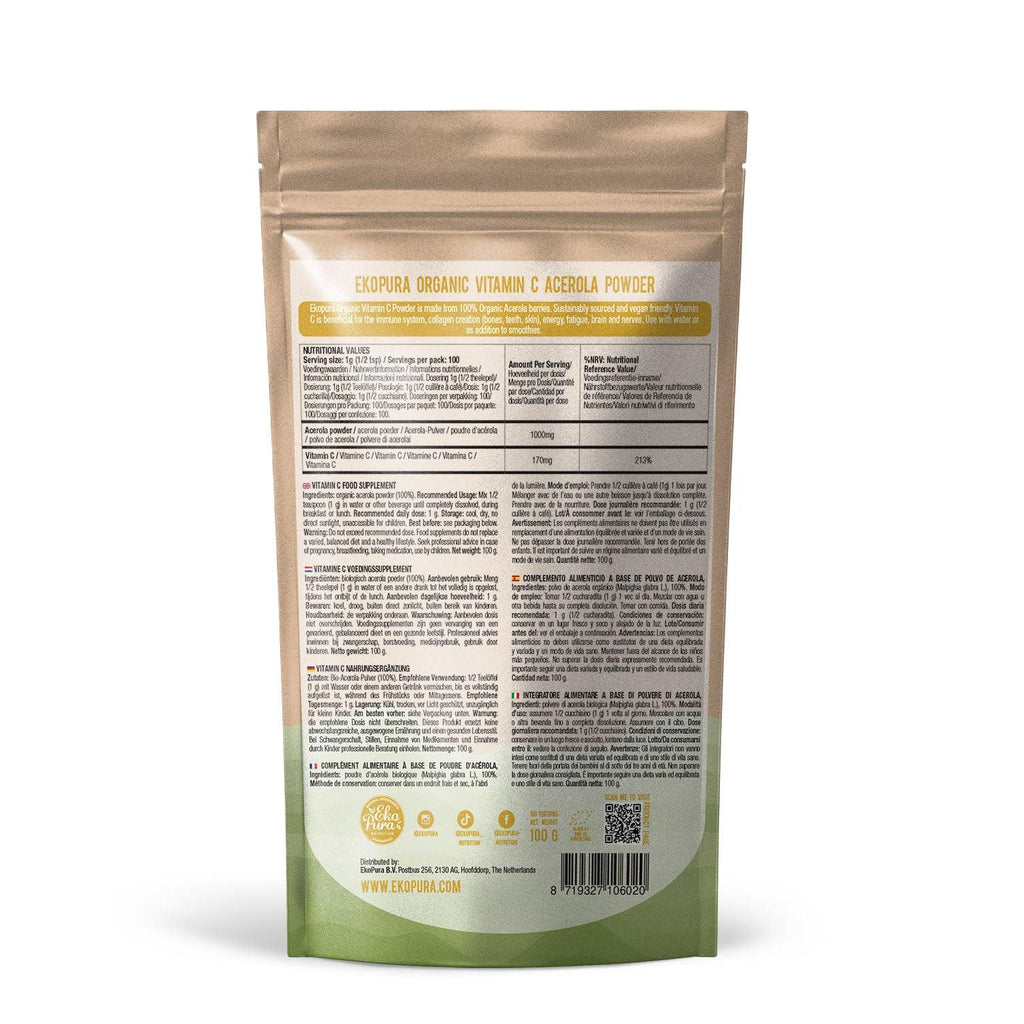Ekopura Bio Vitamine C Acerola Poeder AK