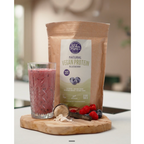 How to prepare a vegan protein shake with Ekopura vegan protein blueberry