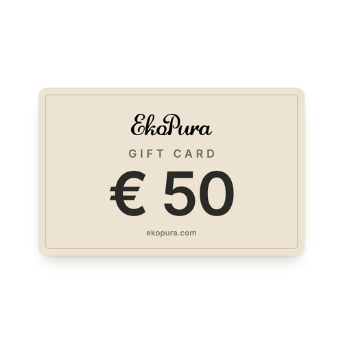 Ekopura gift card worth €50