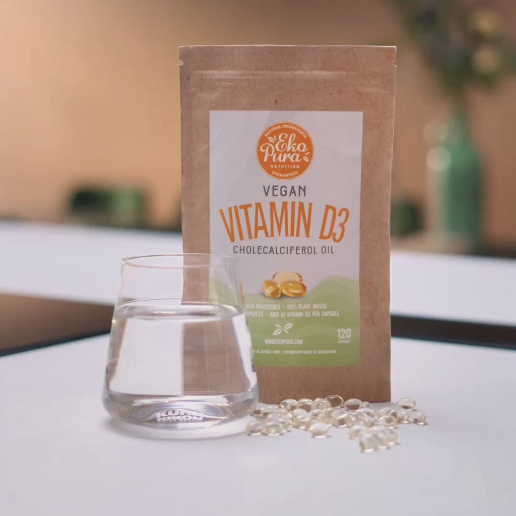 Vitamine D3 capsules nemen met water