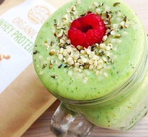 Ekopura organic whey protein smoothie
