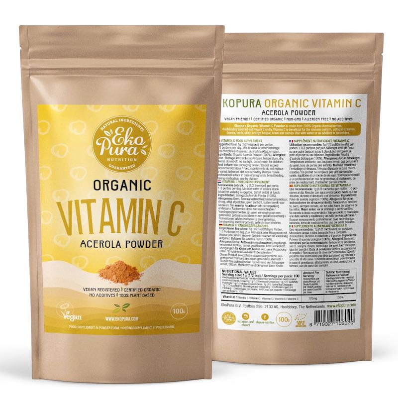 Ekopura Organic Vitamin C UK + AK