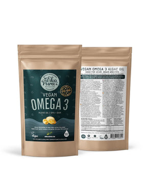 Ekopura Vegan Omega 3 Algae Oil EPA + DHA VK + AK