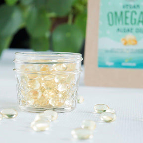 Veganes Omega 3 Algenöl