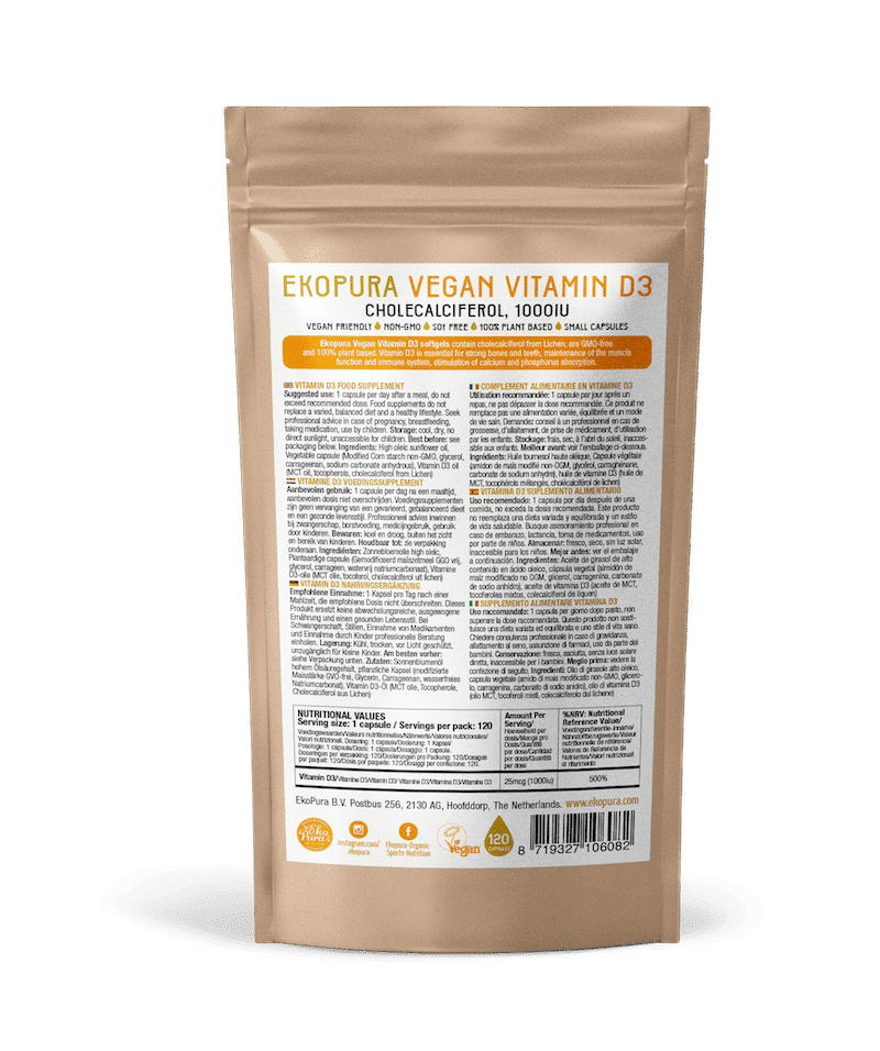 Packshot Veganes Vitamin D3 AK